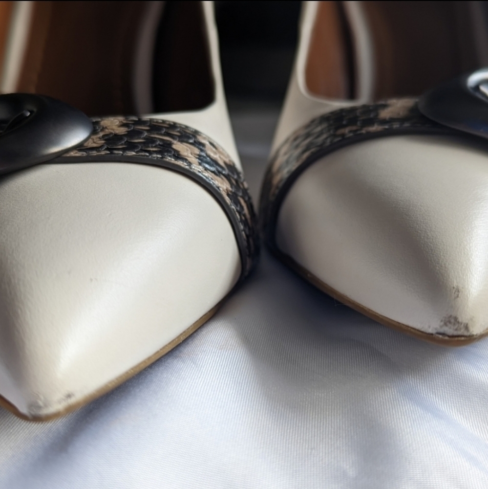 Coach heels  size 10